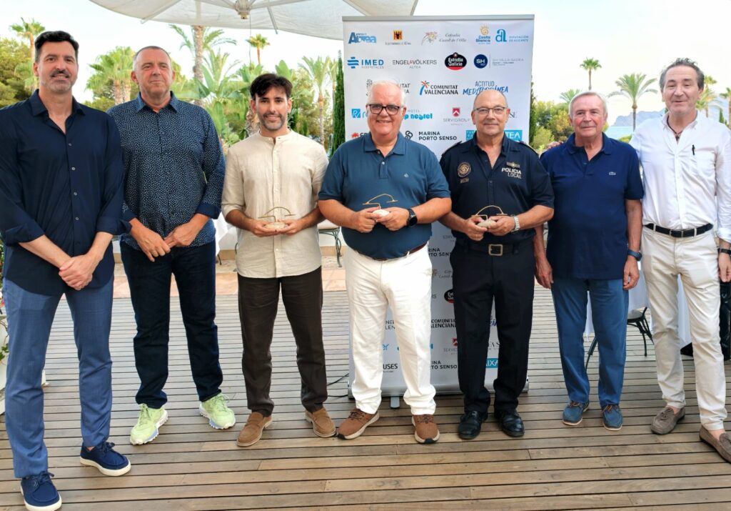 Pepe Díaz Azorín, Diego Coello, L’Espanyol i la Policia Local d’Alfàs del Pi, premis Illeta d’Or.