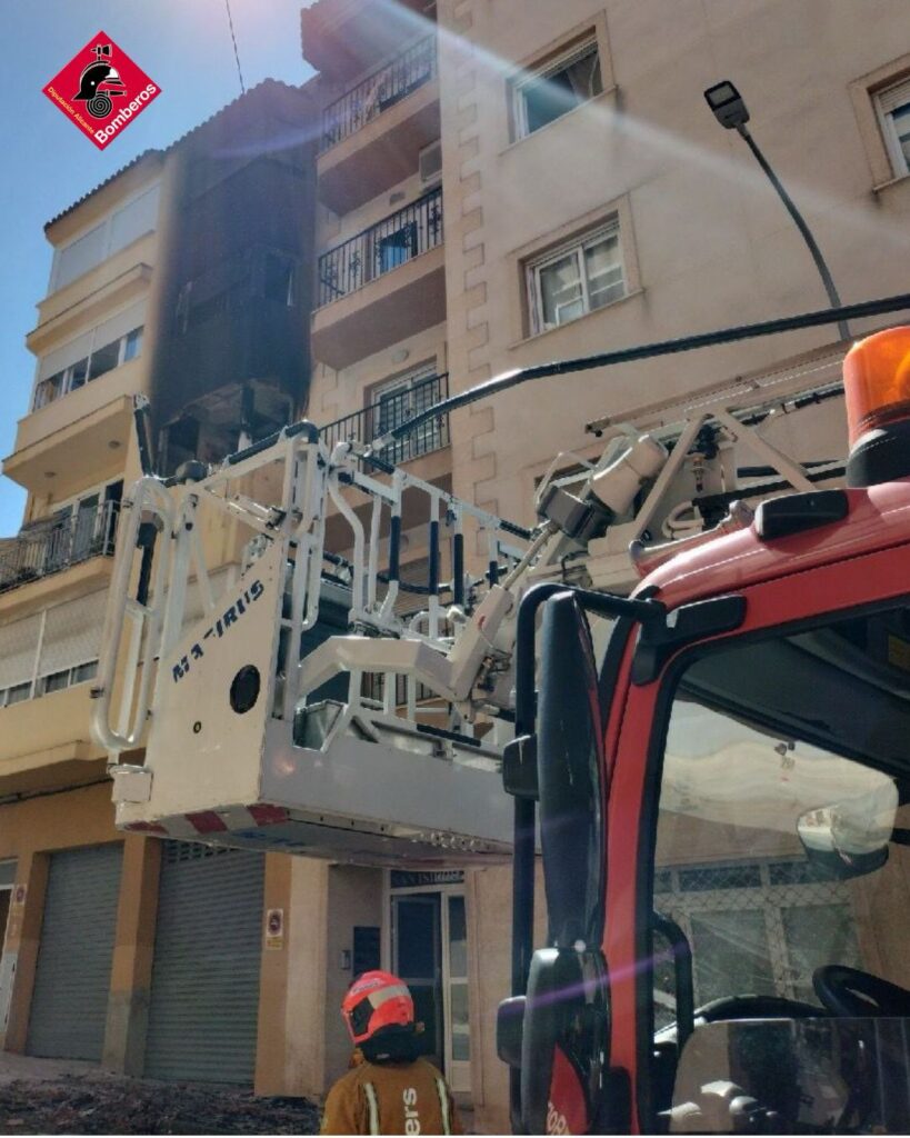 Mor un home d’edat avançada en l’incendi d’un habitatge a Callosa d’en Sarrià