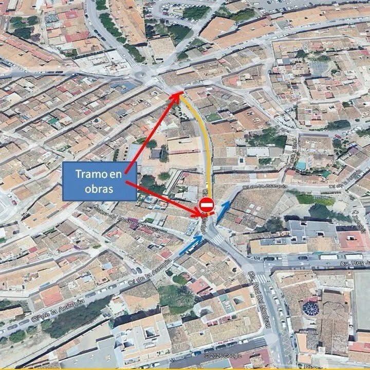Tancat al trànsit un tram del Pont de Moncau per obres