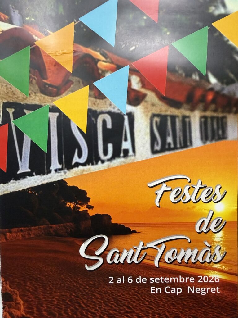 Les Festes de Sant Tomàs 2026 ompliran de tradició i música el barri del Cap Negret