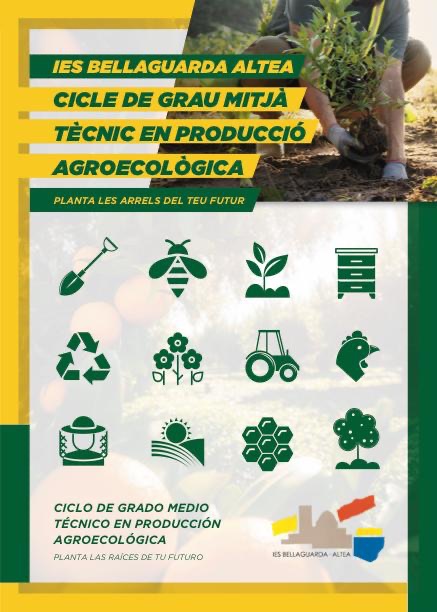 L’IES Bellaguarda obri matrícula per al Cicle de FP de Grau Mitjà Producció Agroecològica