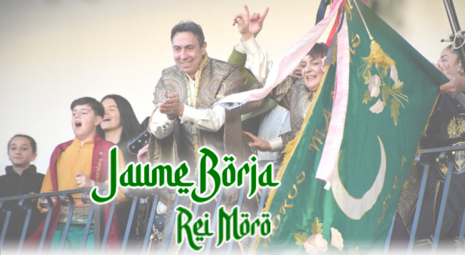 Saluda Jaume, Rei moro de la Filà Malvins