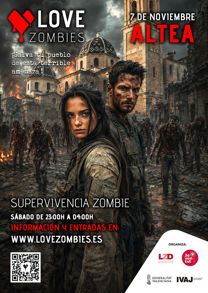 Altea torna a convertir-se en escenari de “LOVE ZOMBIS” el pròxim 7 de novembre