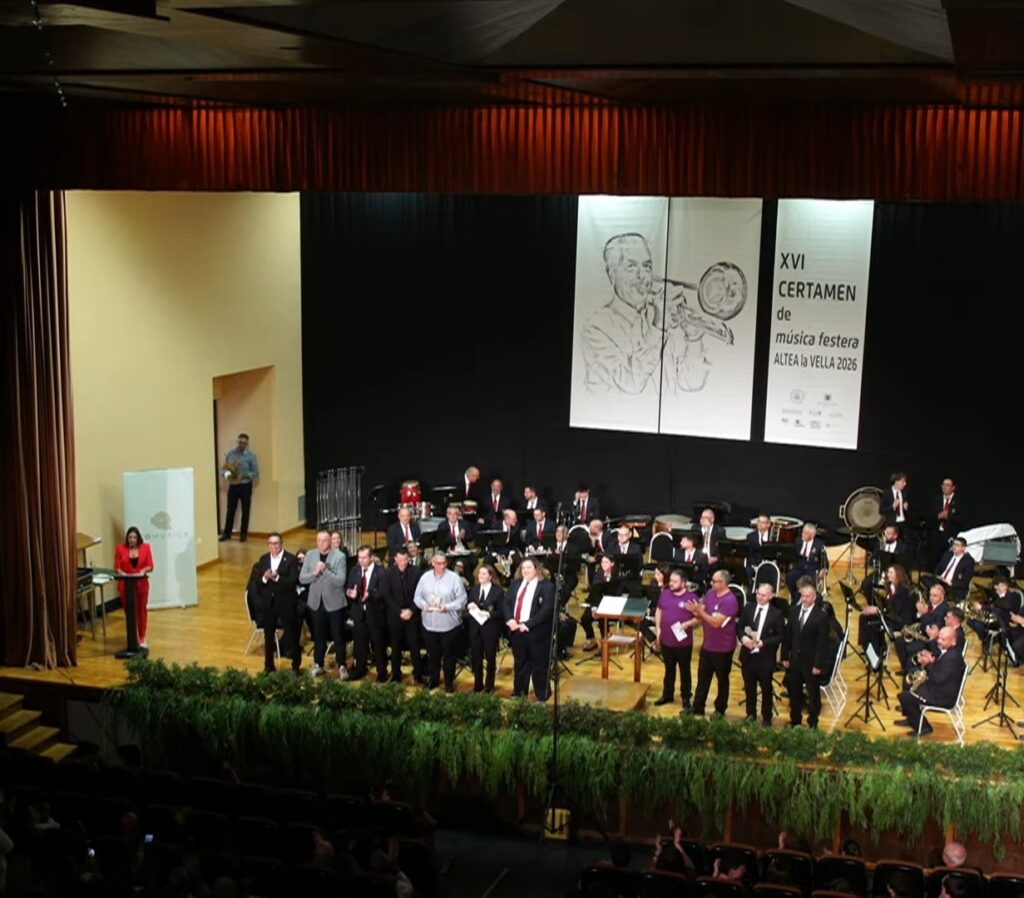 La Societat Musical l’Aliança de Mutxamel guanya el XVI Certamen de Música Festera d’Altea la Vella