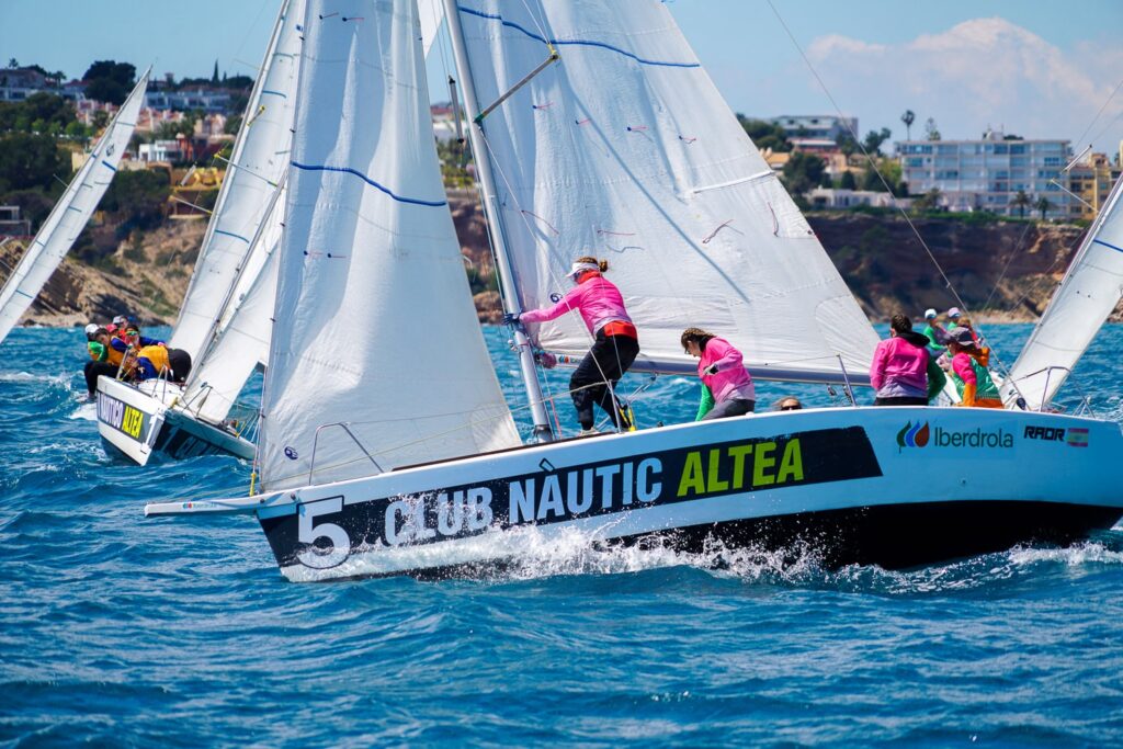 El CN Altea acull la gran final de la Lliga Iberdrola de Vela Femenina